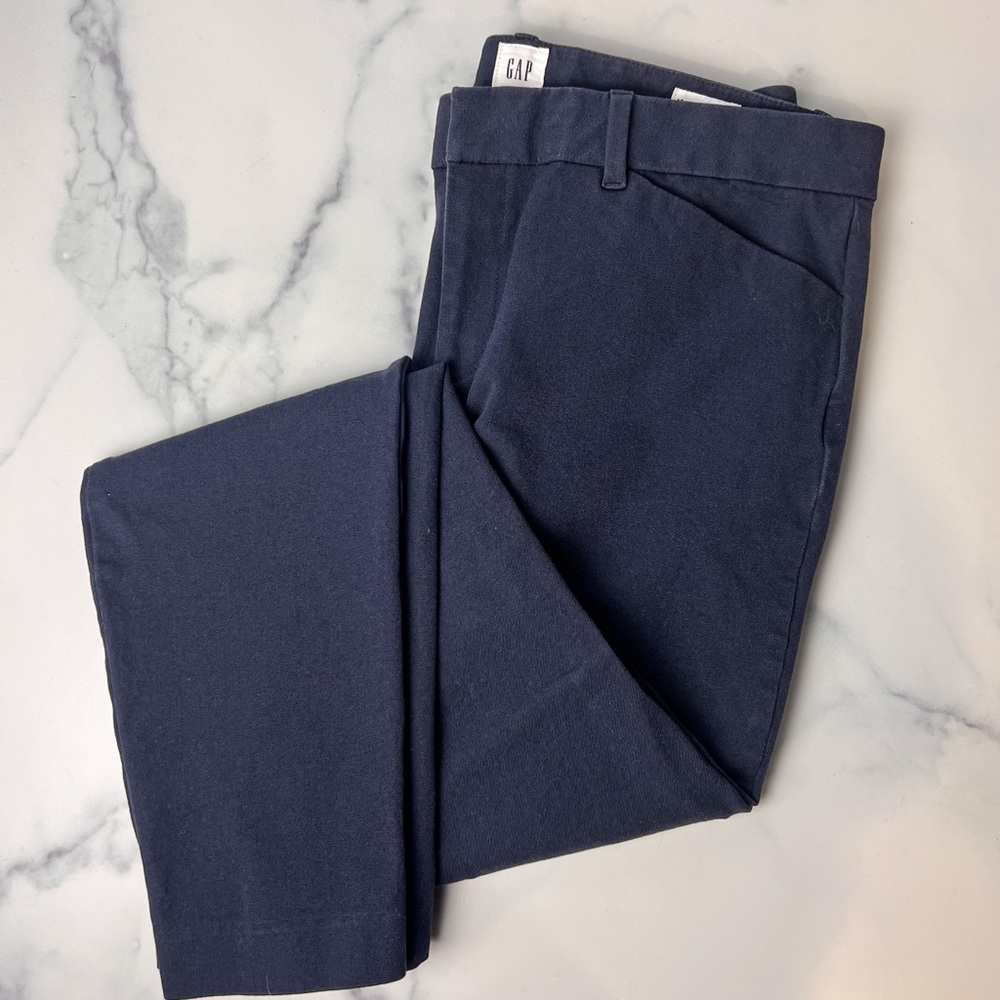 Gap Signature Skinny Ankle Dress Pants in Navy | 12 Tall